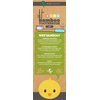 EcoFrenzy - Kids Bamboo Toothbrush - Child Size Soft BPA Free Color Safe Bristles (4 Pack)