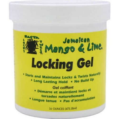 Jamaican Mango & Lime Locking Hair Gel, 16 oz (Pack of 8)