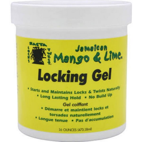 Jamaican Mango & Lime Locking Hair Gel, 16 oz (Pack of 8)