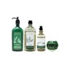 Aromatherapy Stress Relief Eucalyptus + Spearmint 4 Piece Gift Set - Includes Moisturizing Body Lotion, Body Wash + Foam Bath, Essential Oil Mist, and Bath Fizzy - Full Size
