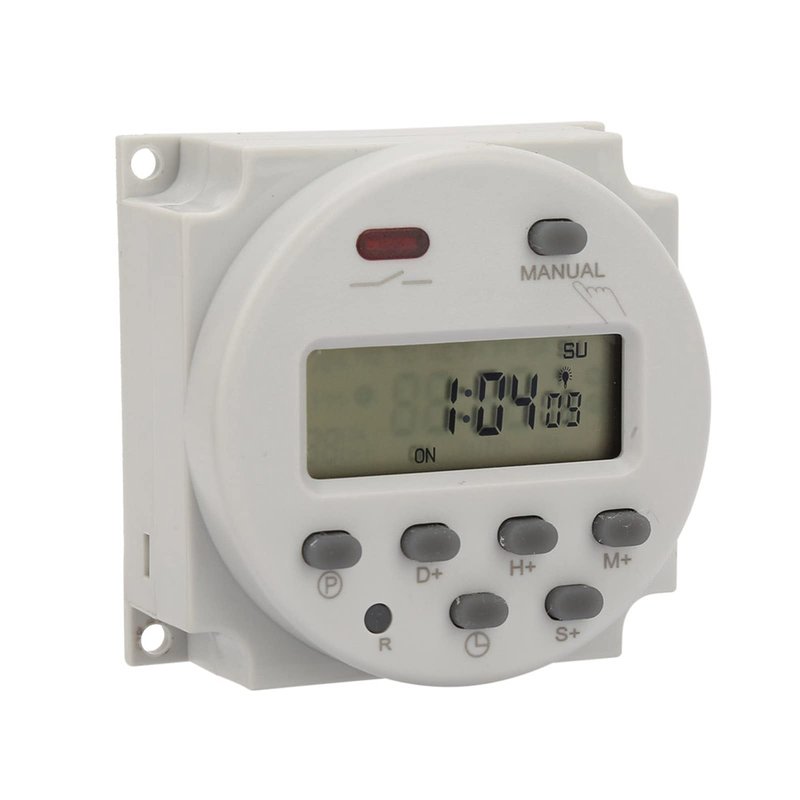 Mini Programmable Timer Switch, 1 Second to 168 Hours, Electronic ...