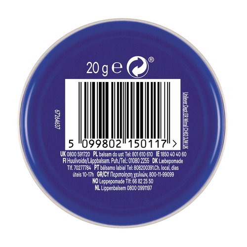 Vaseline Lip Therapy Tin, 20 g