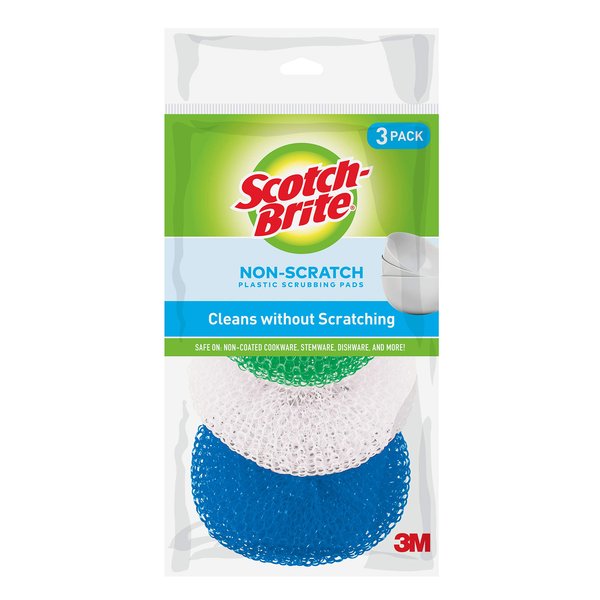 Scotch-Brite® All Surface Scrubbing Pad, 215-FW, 12/3