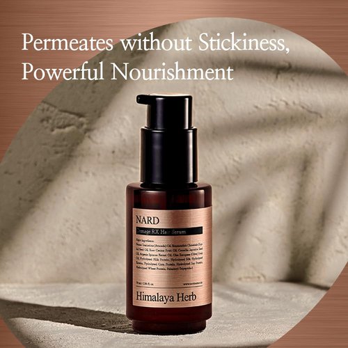 Bouquet Garni NARD Damaged Hair Care RX Hair Serum - Silky, and Smoothness (Containing Amino Acids, Protein, Keratin, Silk, 11 Peptides, Vitamin E, and 6 Oils) - 2.36 oz