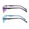 ALWAYSUV 2 Pack Boys Girls Blue Light Blocking Computer Glasses Square Eyeglasses Frame Anti Blue Ray Computer Game Glasses