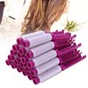 20pcs Hair Perm Rods, Hair Perm Rods Fluffy Perming Rod Hair Roller, Curler Hairdressing Tool Kit for Salon Barber Home(Purple)