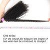 ISEE Hair 9A Grade Mongolian Kinky Curly Hair Extension Virgin Human Hair Weaving 3 Bundles Kinky Curly Virgin Hair 100% Human Hair Weaves Extension Mongolian Virgin Hair (14 14 14inches)