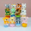ALITTDRE 12 Mini Animals Building Blocks Sets Building Block Party Favor for Kids Small Zodiac Animals Pets Horse Dog Monkey Tiger Rabbit Dragon STEM Educational Toys for Boys Girls（Mouse）