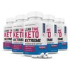 (5 Pack) Lean Time Extreme Keto Pills 1675MG New & Improved Formula Contains Apple Cider Vinegar Extra Virgin Olive Oil Powder Green Tea Leaf 300 Capsules