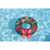 Swimline Christmas Wreath Inflatable Pool Ring, Multi, One Size