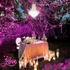 JMEXSUSS 2 Pack Valentine Day Decorations Lights, 33ft 100 LED Pink Solar String Lights Outdoor Waterproof, 8 Modes Copper Wire Solar Fairy Lights for Garden Party Girl Decorations