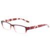 Kerecsen 4 Pack Reading Glasses for Women Men Spring Hinge Ladies Readers (1.25, 4 Pack Mix Color)