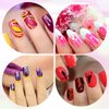 Amaxiu 12 Colors Nail Art Pens Set, Waterproof Nail Polish Pens Quick Dry Acrylic Nail Art Painting Pen with Soft Bristles Pen Nib Nail Graffiti Dotting Drawing Pen Liner Brush for Nail Design Beauty