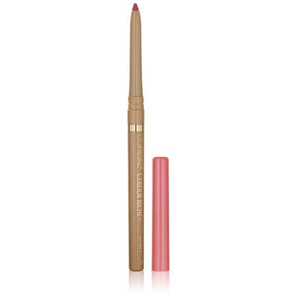L'Oreal Paris Colour Riche Lip Liner with Omega 3 and Vitamin E, All About Pink, 0.007 oz.