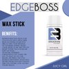 EdgeBoss Hair Wax Stick - Non-Greasy Styling Wax for Slick Hair Wigs, Control Flyaways & Edge Frizz - 5 Pack