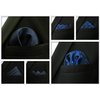 SHLAX&WING 5 Pieces Assorted Mens Silk Pocket Square Handkerchiefs Set Lot 24