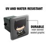 Batman Cute Chibi Character Tow Trailer Hitch Cover Plug Insert