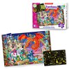 The Learning Journey - Puzzle Doubles! Glow in The Dark! - Fantasy - Puzzle for Kids - Toddler Games & Gifts for Boys & Girls Ages 3 Years and Up - Award Winning Games and Puzzles