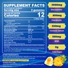 Sugar Free Glucosamine Chondroitin MSM Filled Gummies 3100mg -Joint Support Supplement - Plus Turmeric, Boswellia, Hyaluronic Acid & Vitamin D3, Mobility, Comfort, Flexibility & Bone Support, 60Cts