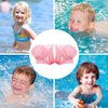 MoKo Swim Arm Bands for Kids, Toddlers Begin to Swim Inflatable Pool Floats Sleeves, Cute Cartoon Swimming Wings Armlets Rings Floaties Tubes, Water Sports Learning Swim Training Aids, Scallop