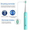 Sonic Electric Toothbrushes for Kids-5 Modes with Smart Timer, Waterproof USB Charging Rechargeable Ultrasonic Toothbrushes, 4 Replacement Brush Heads, Adults Power Toothbrush, Dentists Recommend