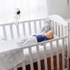 Adjustable Baby Monitor Mount for VTech VM901/VM924/VM928/VM923/RM7764/RM5764/RM5754 Baby Monitor, Flexible Tripod Holder for Crib, with Non-Slip Silicone, Tool-Free Installation