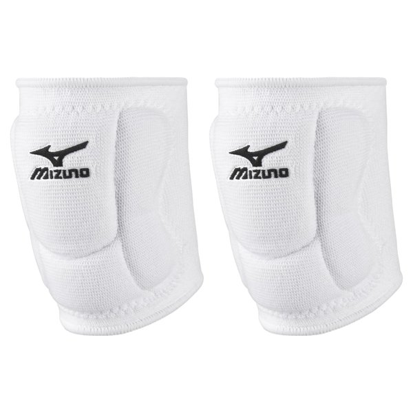 Mizuno LR6 Volleyball Kneepad, White, Small