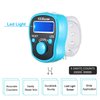 Electronic Finger Counter, 6 Pack Digital Tally Counter Clicker with Led, Resettable 5 LCD Digit Display Tasbeeh Tasbih Hand Tally Counter Counting for Muslims Pray, Golf,Goods Counting,Lap & Knitting