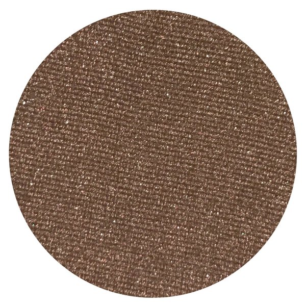 Beauty Junkees Brew Irridescent Brown Eyeshadow - Highly Pigmented Professional Makeup Eye Shadow Single Pan, Wet or Dry Magnetic Refill, Paraben Gluten Free Make Up, Cruelty Free Cosmetics, [26mm]