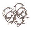5 Pcs Fashion Women's Knotting Rubber Bands Reusable Hair Bands High Elasticity Seamless Hair Bands do Not Hurt Hair Suitable for Girls to Tie Their Hair in Daily Life(QH)