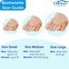 Chiroplax Tailor's Bunion Corrector Pads Bunionette Pain Relief Pinky Little Toe Straightener Separator Cushion Splint Protector Shield Spacer Cover Guard (4 Pads, Shims - Medium)