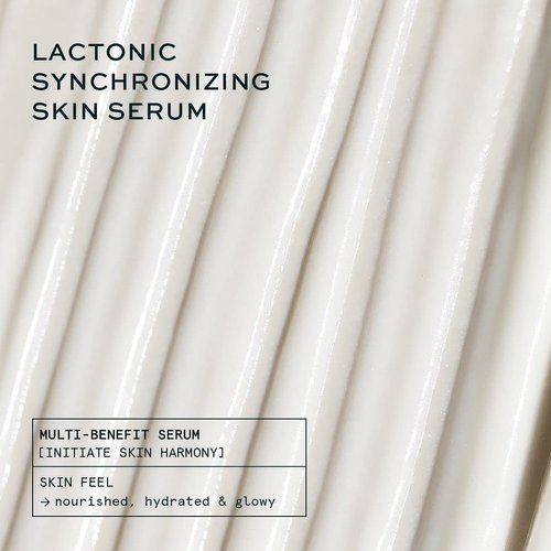 MAKE Lactonic Skin Synchronizing Serum – Lactic Acid and Vitamin C Serum for Face - Hydrating and Brightening Cream – Exfoliates and Moisturizes All Skin Types Including Sensitive Skin, 1.35 Fl Oz