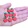 Bulk Mini Red Apple Pencil Erasers (144 Pcs) Double-Sided. Kids Stationery Arts and Crafts Drawing (144 Mini Red Apple Erasers)