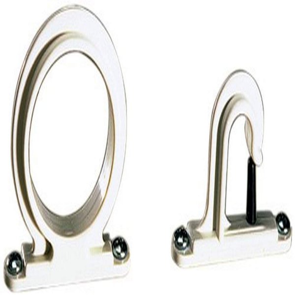 DU-BRO Fishing Rod Holders, White