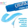 Ooly Chunkies Quick Drying Tempera Paint Sticks for Kids, Classic Colors, Set of 12 Twistable Kids Paint Sticks for Toddlers 2-4 Years, Mess Free Chubby Toddler Paint Sticks [12 Classic Colors]