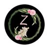 Cell Phone Pop Out Holder,Cute Koala Bear Flower Letter Z PopSockets Grip and Stand for Phones and Tablets