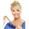Thick Braided Headband Color HT1416T Dark Blonde - Christie Brinkley 1/2" No Slip Grip Wide Chunky Braid Adjustable Elastic Band