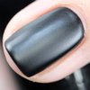 Matte Black Nail Polish - Atomic Polish - Carbon (C) Matte