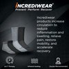 Incrediwear Circulation Socks – Blood Circulation Socks for Foot Circulation, Foot Support, and Reducing Joint Pain & Foot Pain, Everyday Low Ankle Socks for Women and Men (Grey, Medium)