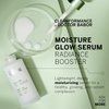BABOR CLEANFORMANCE Moisture Glow Serum, Probiotic Face Cream with Light Reflecting Pigments to Give Skin Radiant, Healthy Glow, Clean Beauty, Vegan