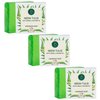 AATMANA Neem Tulsi Handmade Natural Bar Soap for Men & Women, Moisturizing Body & Face Soap, 7.9 Oz Soap Bars (3 Soap Set)