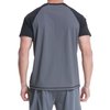 VAYAGER Men's Swim Shirts Rash Guard UPF 50+ T Shirts Quick Dry Loose Fit Water Surfing Shirt(Gray-XL)