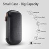 External Hard Drive Case - Shockproof EVA Carrying Case for WD My Passport Element Seagate Expansion Backup Toshiba - High Protection Portable Travel Electronic Power Bank Bag (Black)