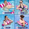Aqua Original 4-in-1 Monterey Hammock Pool Float & Water Hammock – Multi-Purpose, Inflatable Pool Floats for Adults – Patented Thick, Non-Stick PVC Material
