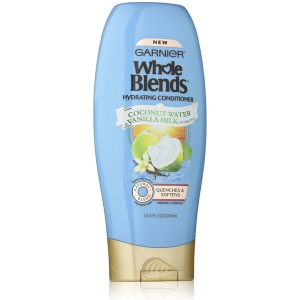 Garnier Whole Blends Condition Coconut Water/Vanilla 12.5 Ounce (370ml) (2 Pack)