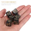 Gadpiparty 48Pcs The Gathering Token Dice Counters D6 Dice Cube Loyalty Dice for The Gathering CCG MTG Card Gaming Accessories