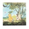 ARWANG 40Pack Winnie the Pooh birthday Party Supplies include 20 plates, 20 napkins for the Pooh Bear party decoration