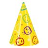 Cocomelon Mini Party Hats - (Pack of 8) - Vibrant & Adorable Design - Perfect for Kids Birthdays & Events