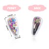 ACO-UINT 28 Pack Small Hair Clips for Girls, Sparkly Hair Clips with Glitter Inside Cute Hair Barrettes, Snap Hair Clips for Kids Toddler Women Girls Hair Accessories