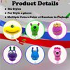 Oisinlas 24 PCS Jumping Popper Toys Spring Launchers Toys Pop Up Critters Novelty Spring Toy for Boys and Girls Party Favors Classroom Prizes Return Gifts Treat Bag Gift for Kids,6 Styles